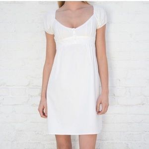 Brandy Melville White Stripe Blair Dress